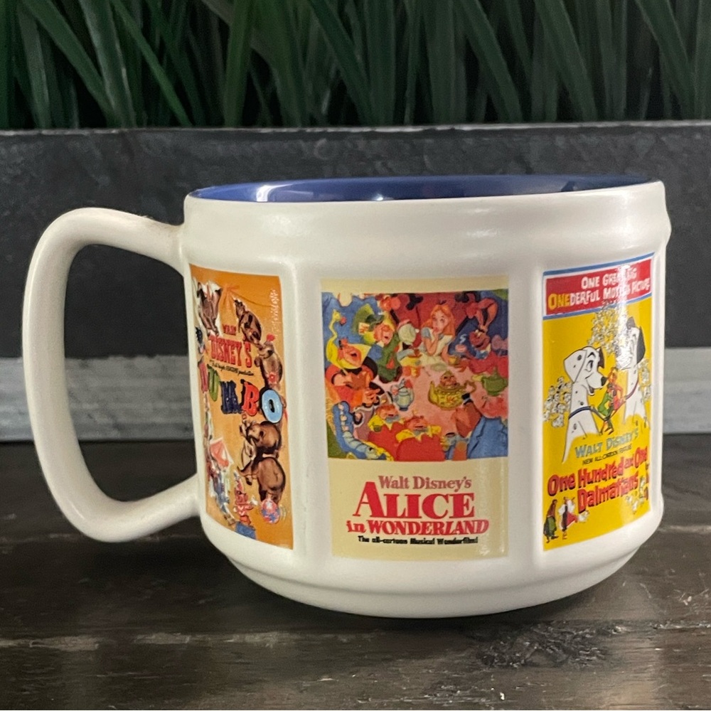 Disney Classics Movie Poster Mug NEW | Mug Holds 17oz Retired NEW